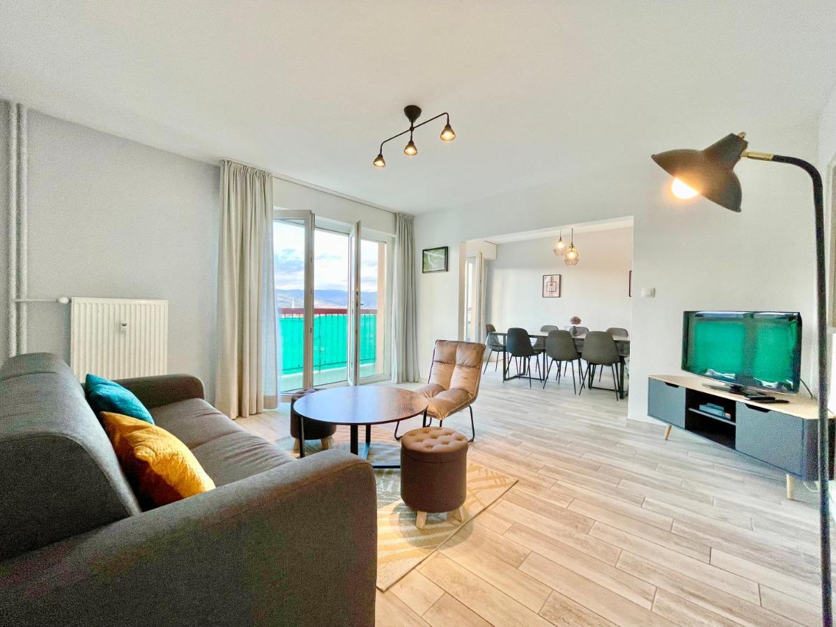 Colmar - La Cigogne - Balcon - Vue Degagee - Netflix - Wifi Fibre - Parking Gratuit - Quartier Populaire Apartman Kültér fotó