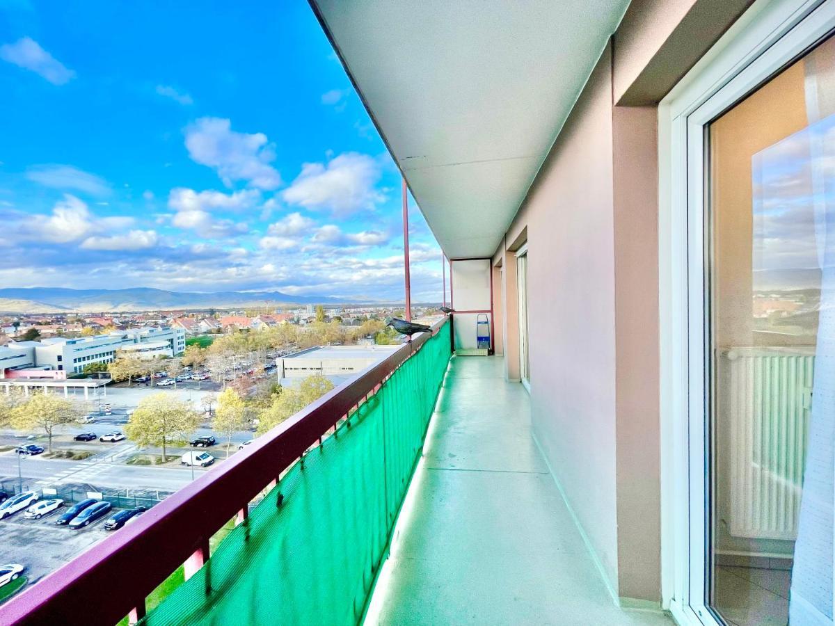 Colmar - La Cigogne - Balcon - Vue Degagee - Netflix - Wifi Fibre - Parking Gratuit - Quartier Populaire Apartman Kültér fotó
