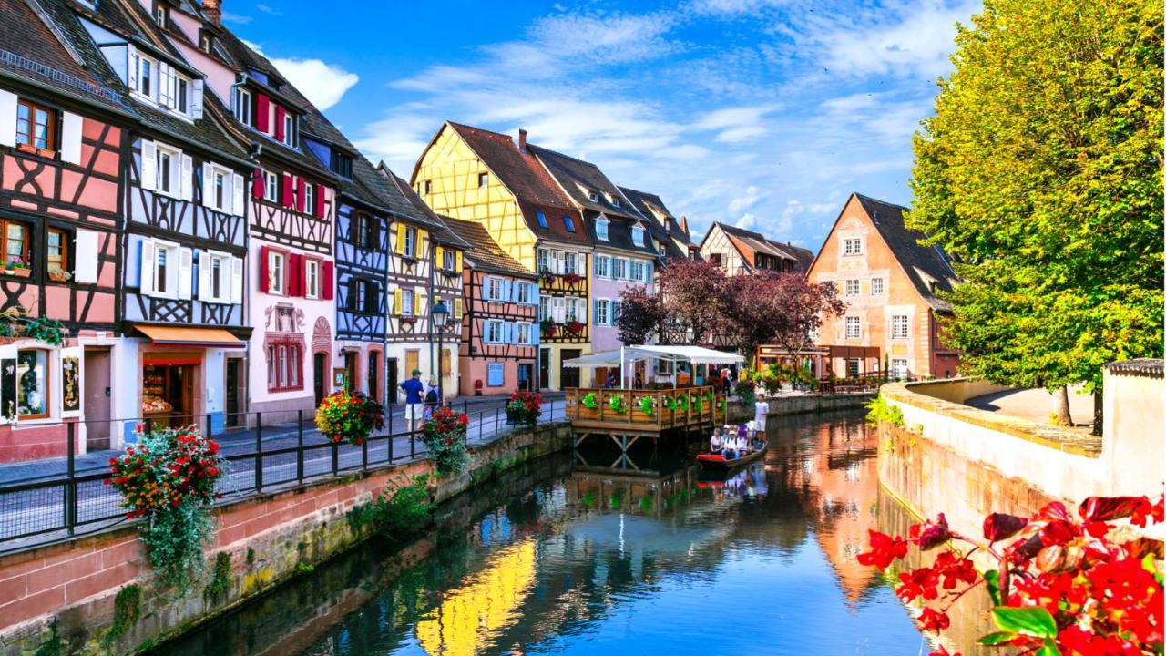 Colmar - La Cigogne - Balcon - Vue Degagee - Netflix - Wifi Fibre - Parking Gratuit - Quartier Populaire Apartman Kültér fotó